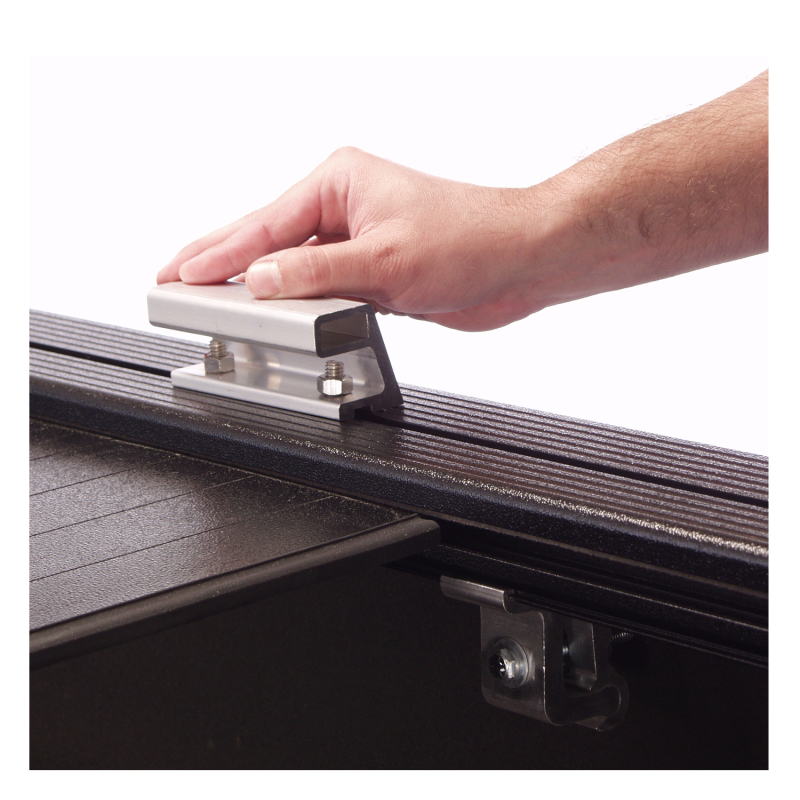 Toyota Tundra Tonneau Cover - Pace Edwards - Jackrabbit w/Explorer Series Rails - Black - `07-`16